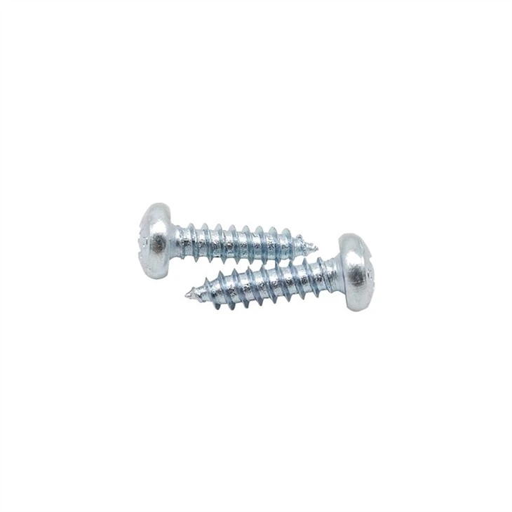 Cross recessed pan head self tapping screws (3)
